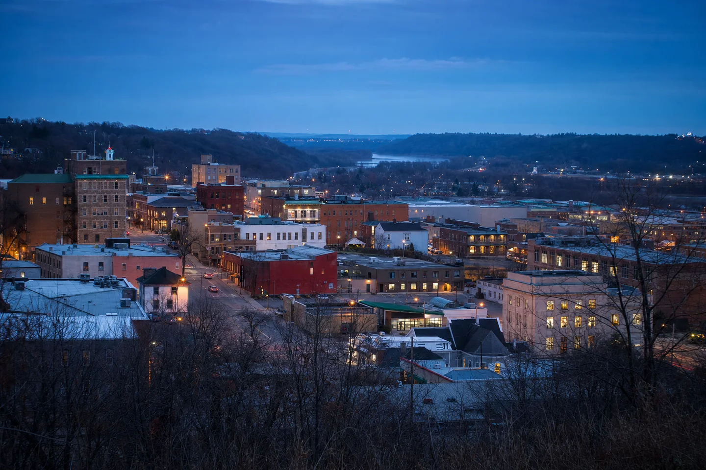 Mankato, MN cityscape