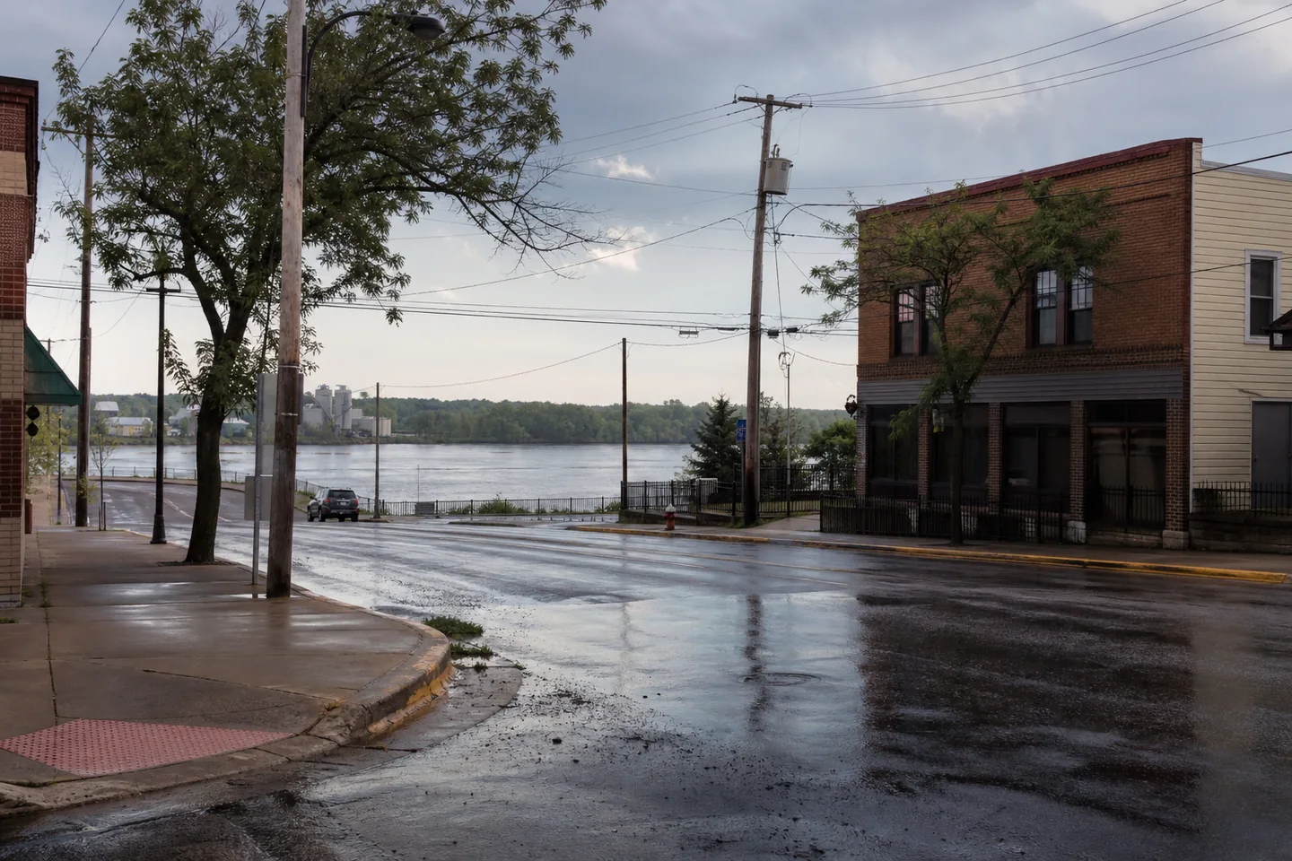 Marinette, WI cityscape