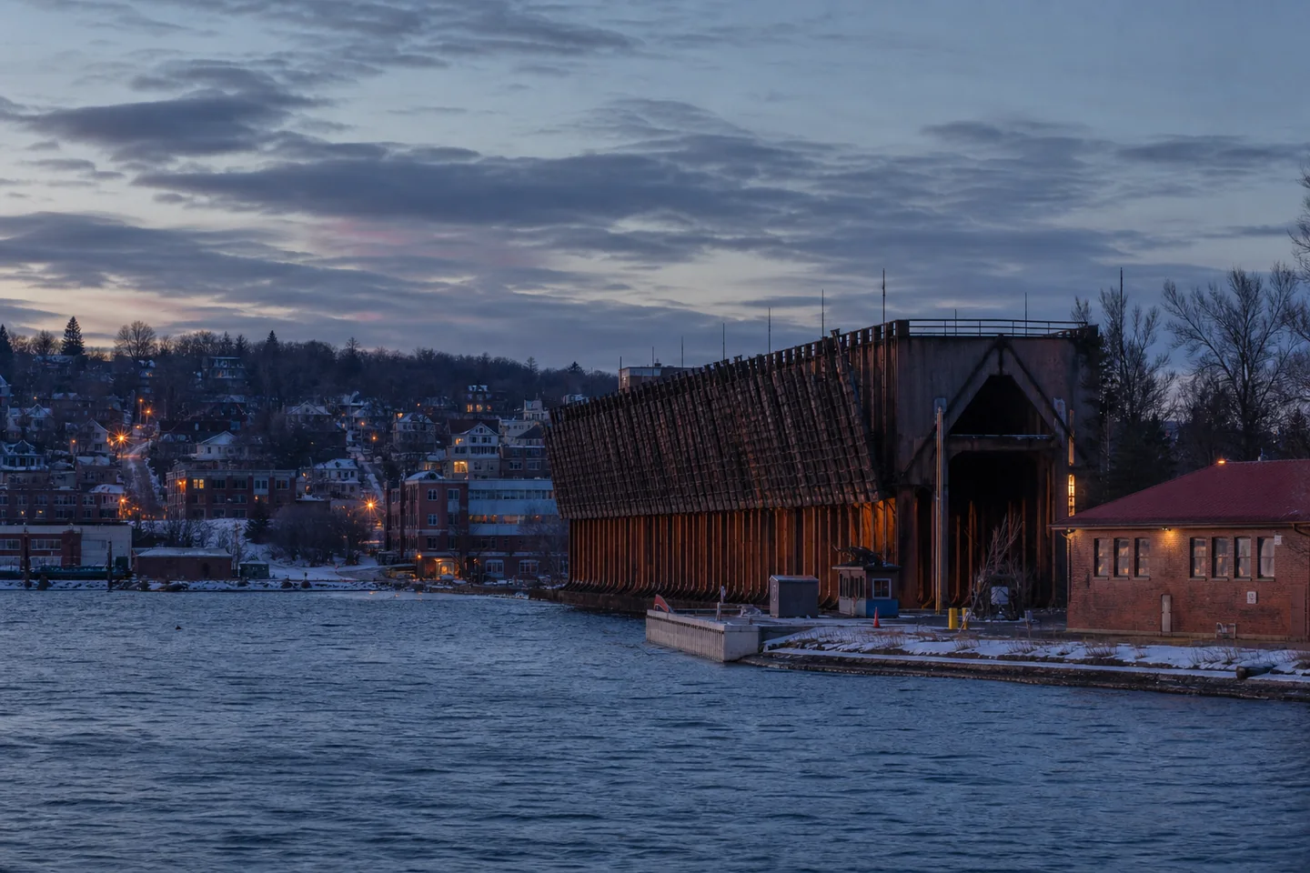 Marquette, MI cityscape