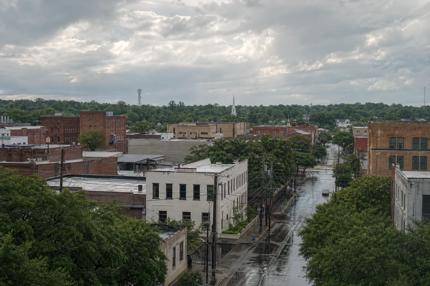Meridian, MS cityscape