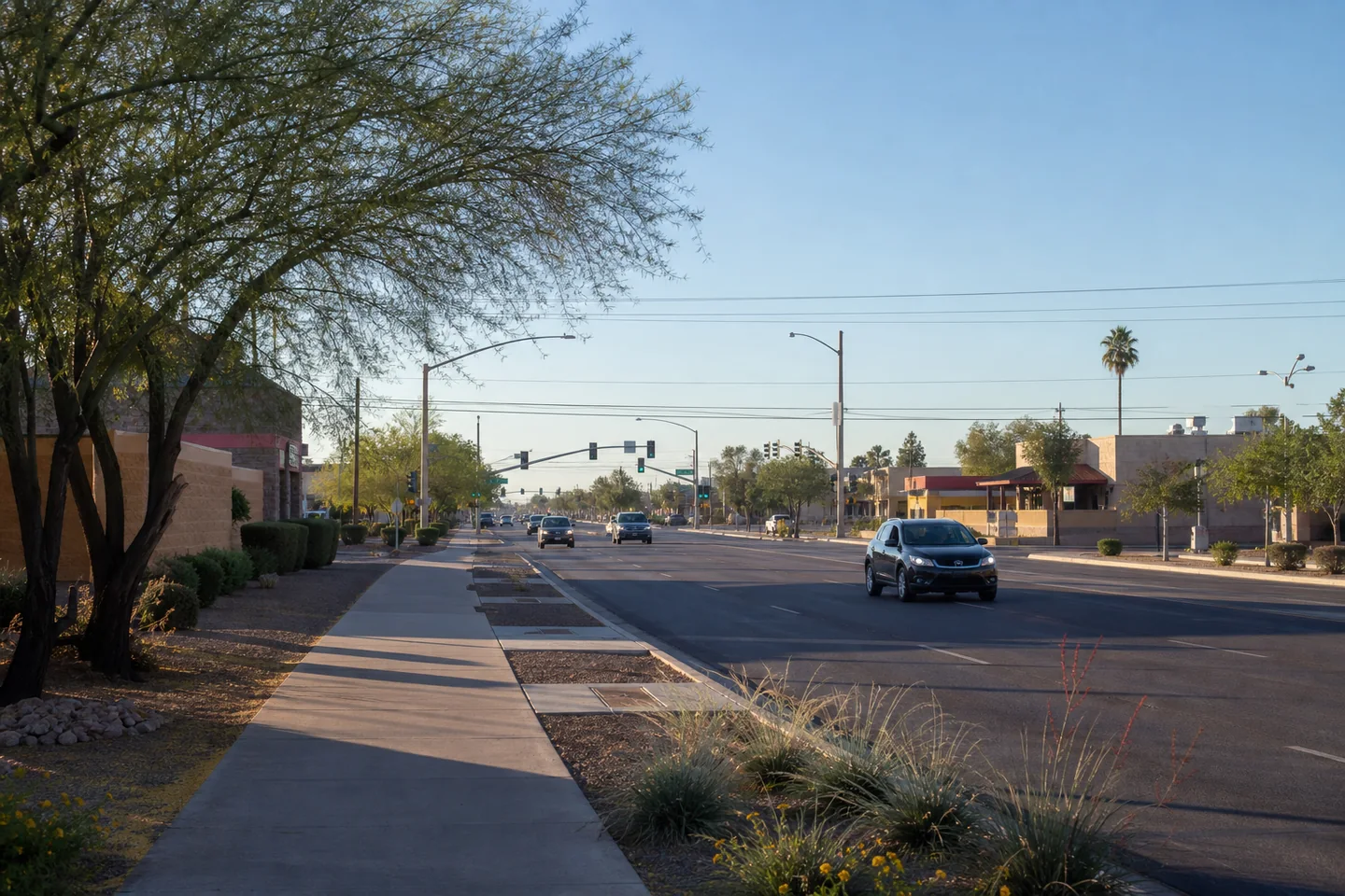 Mesa cityscape