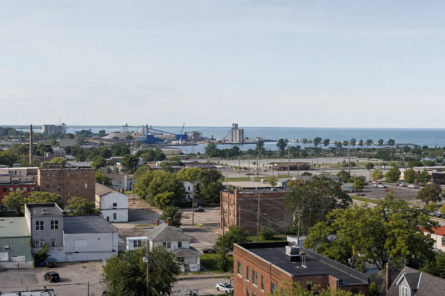Michigan City, IN cityscape
