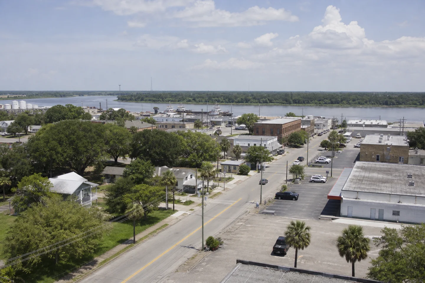Morgan City, LA cityscape