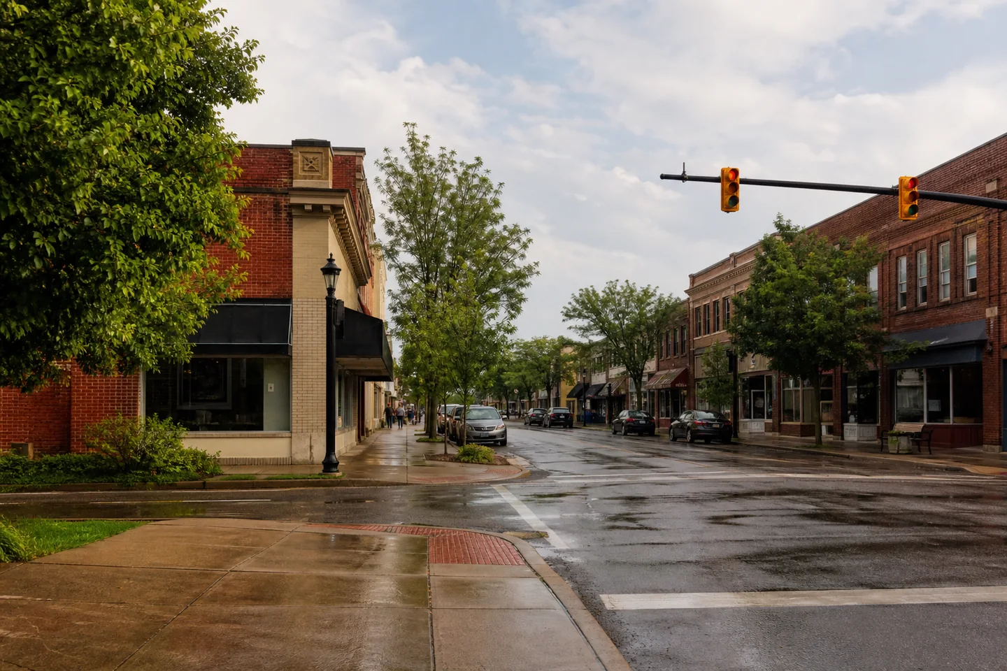 Mount Pleasant, MI cityscape