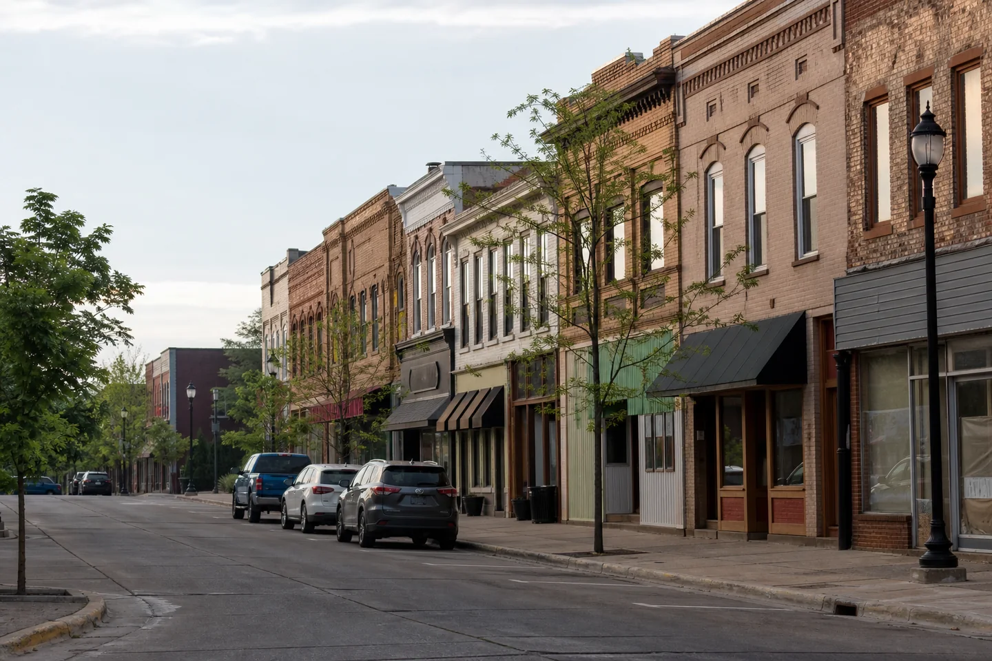 Niles, MI cityscape
