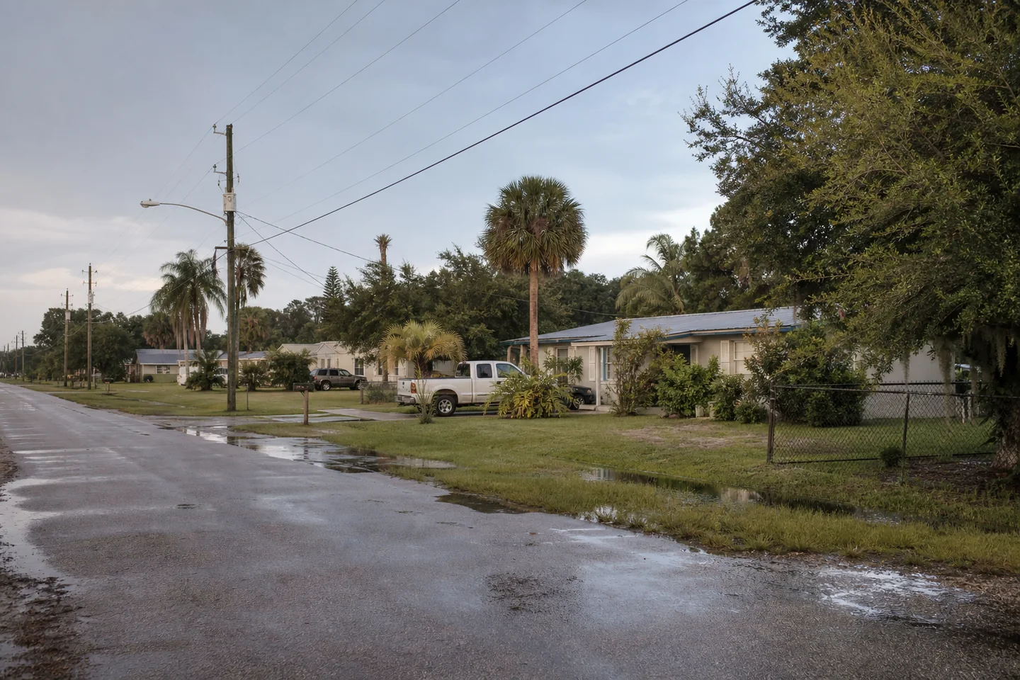 Okeechobee, FL cityscape