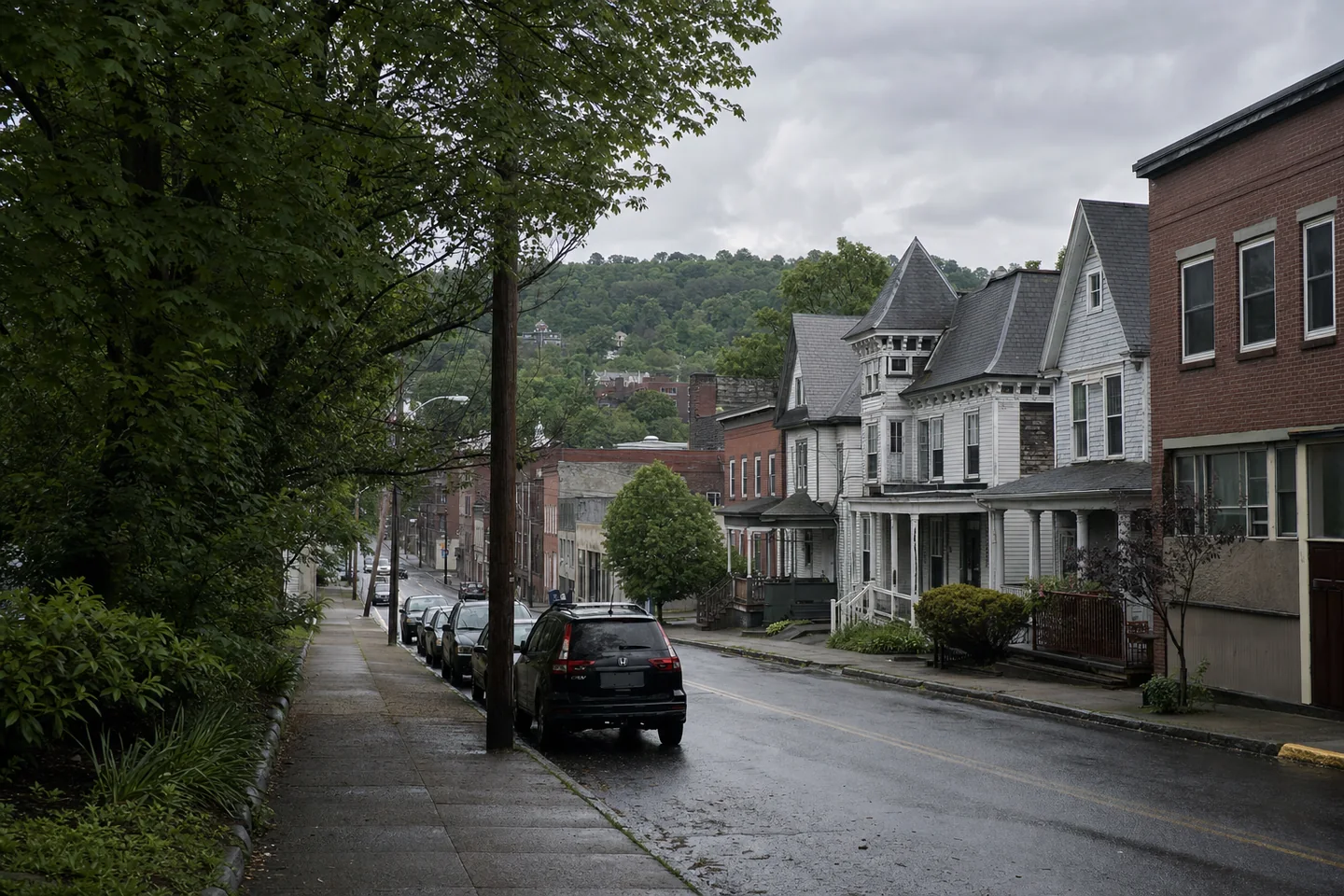 Oneonta, NY cityscape