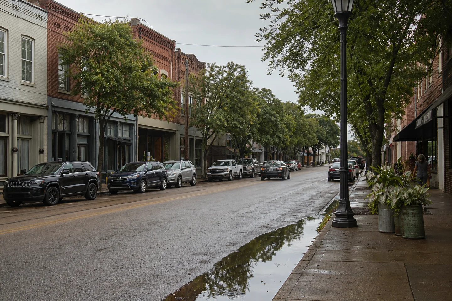 Oxford, MS cityscape