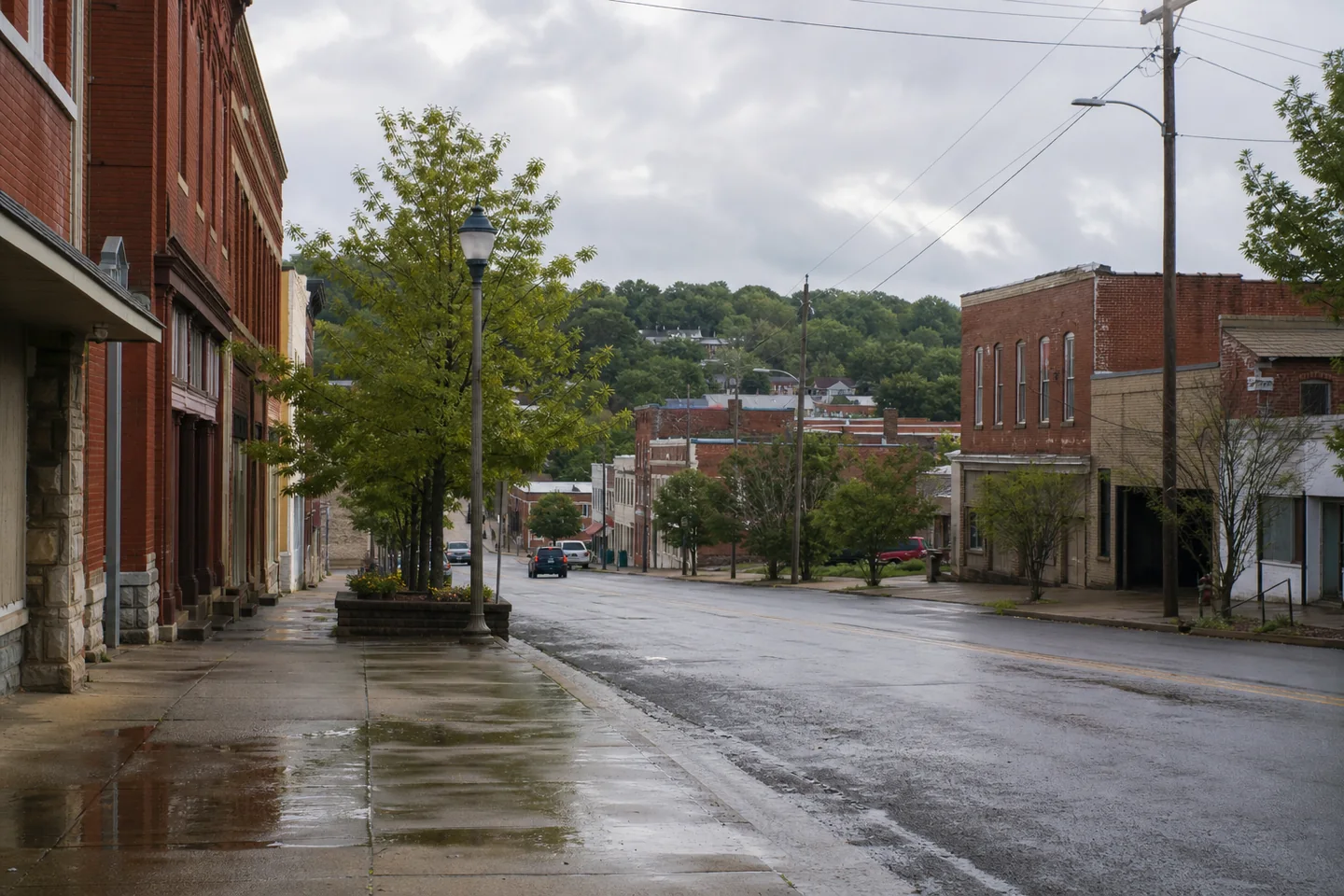 Pittsburg, KS cityscape