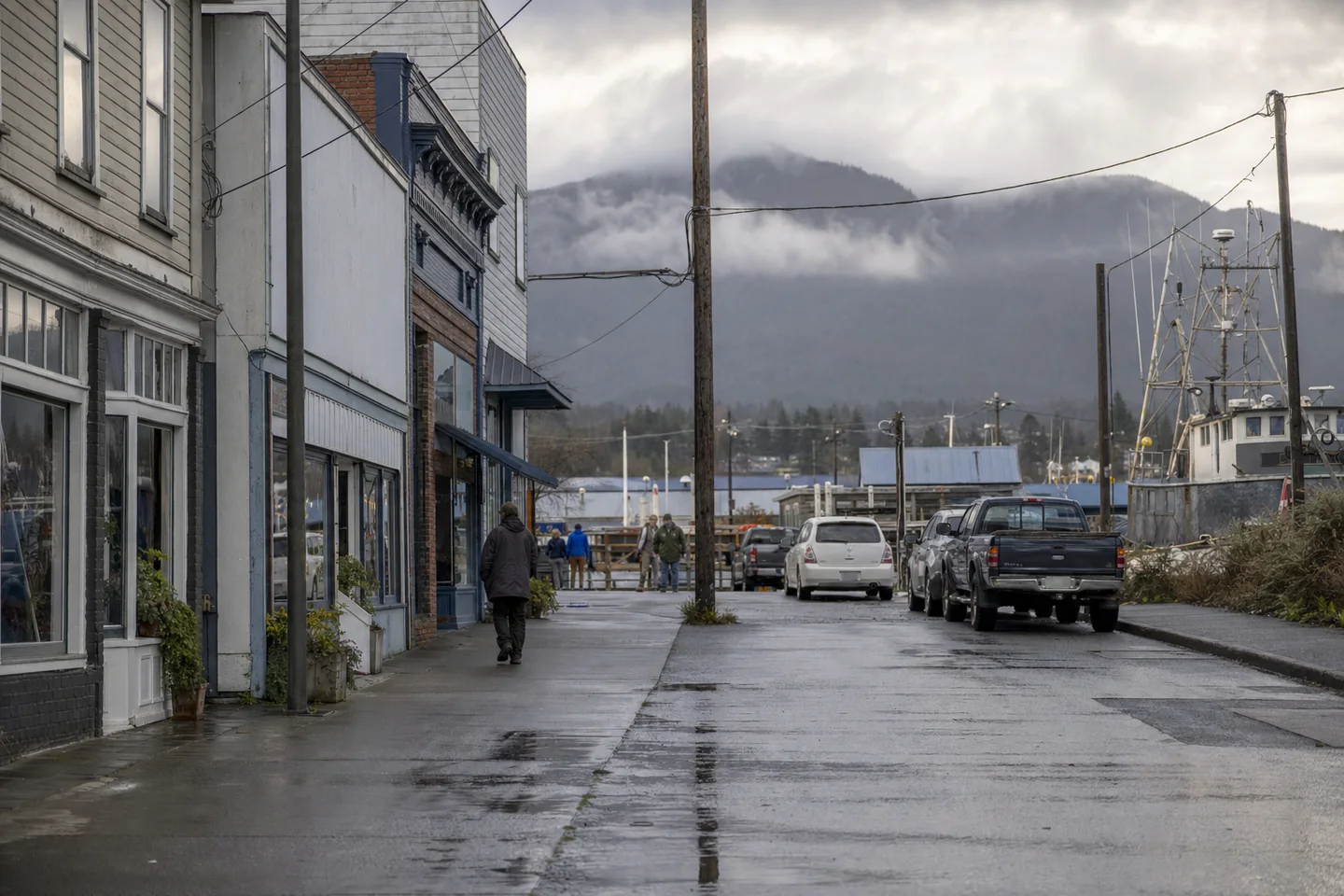 Port Angeles, WA cityscape