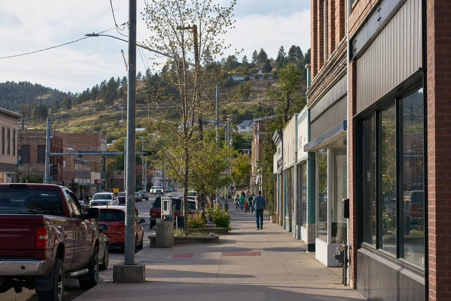 Rapid City, SD cityscape