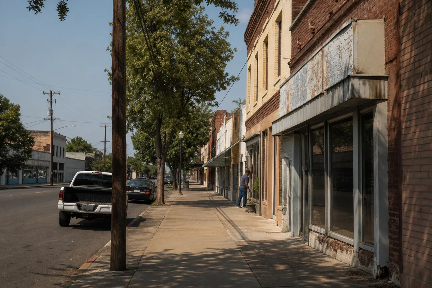 Red Bluff, CA cityscape