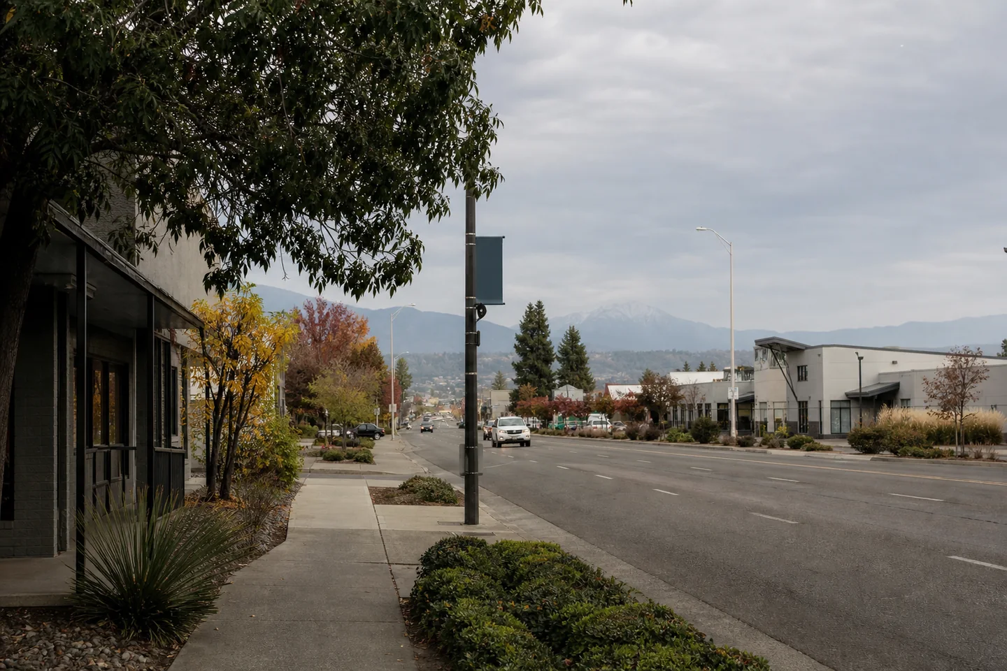 Redding, CA cityscape