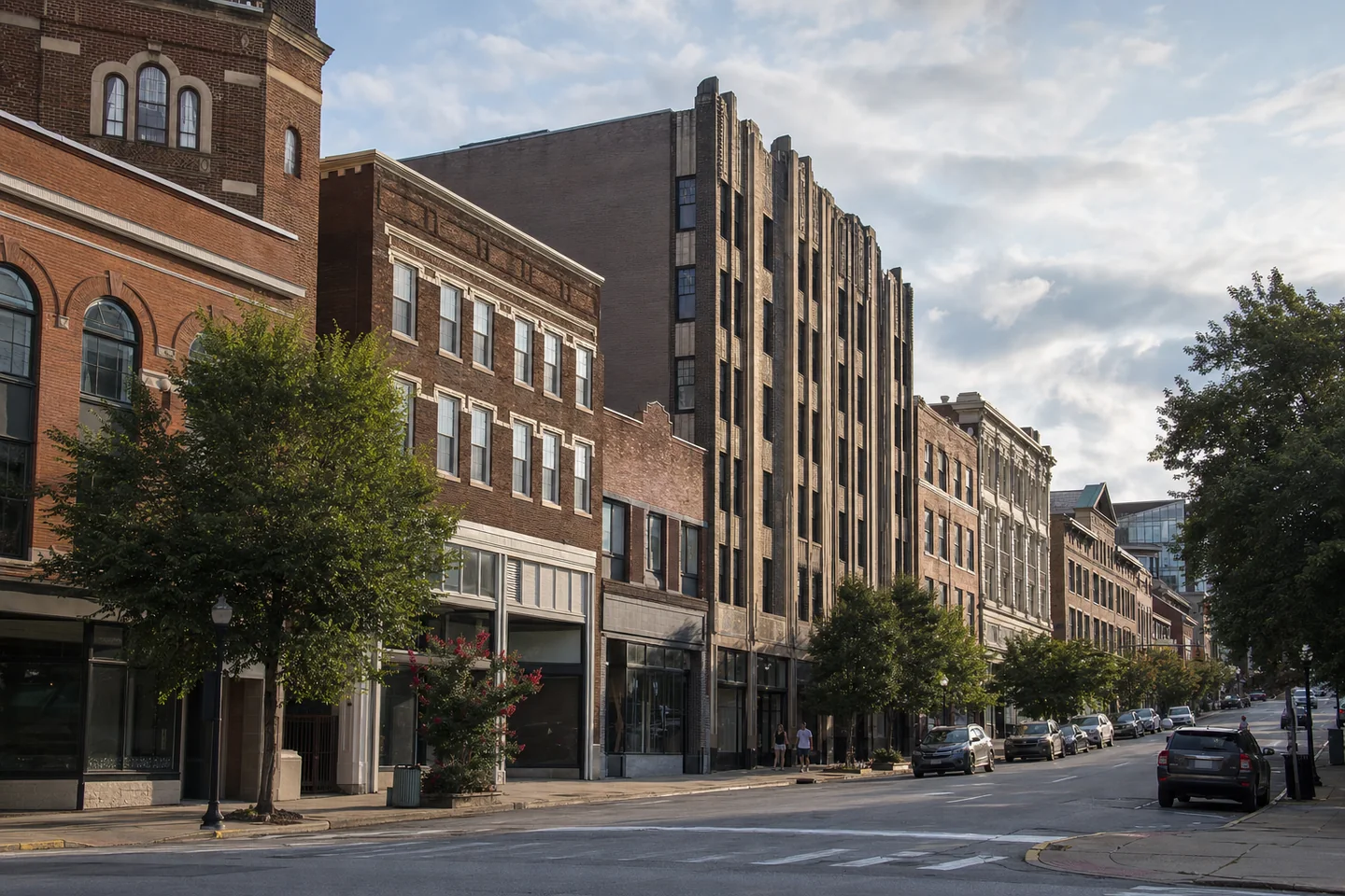 Roanoke, VA cityscape