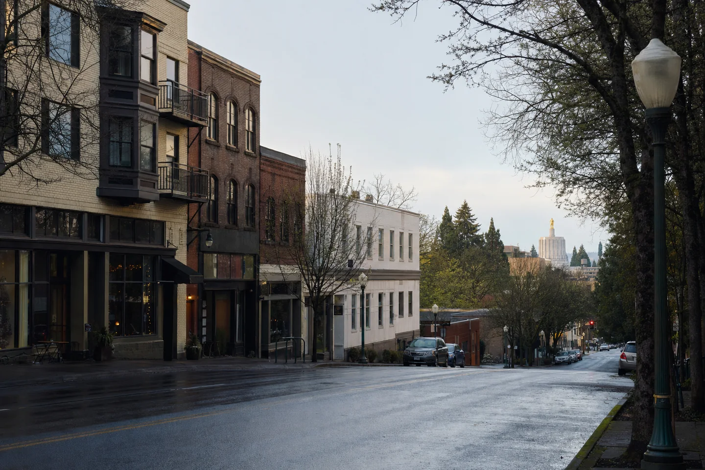 Salem, OR cityscape