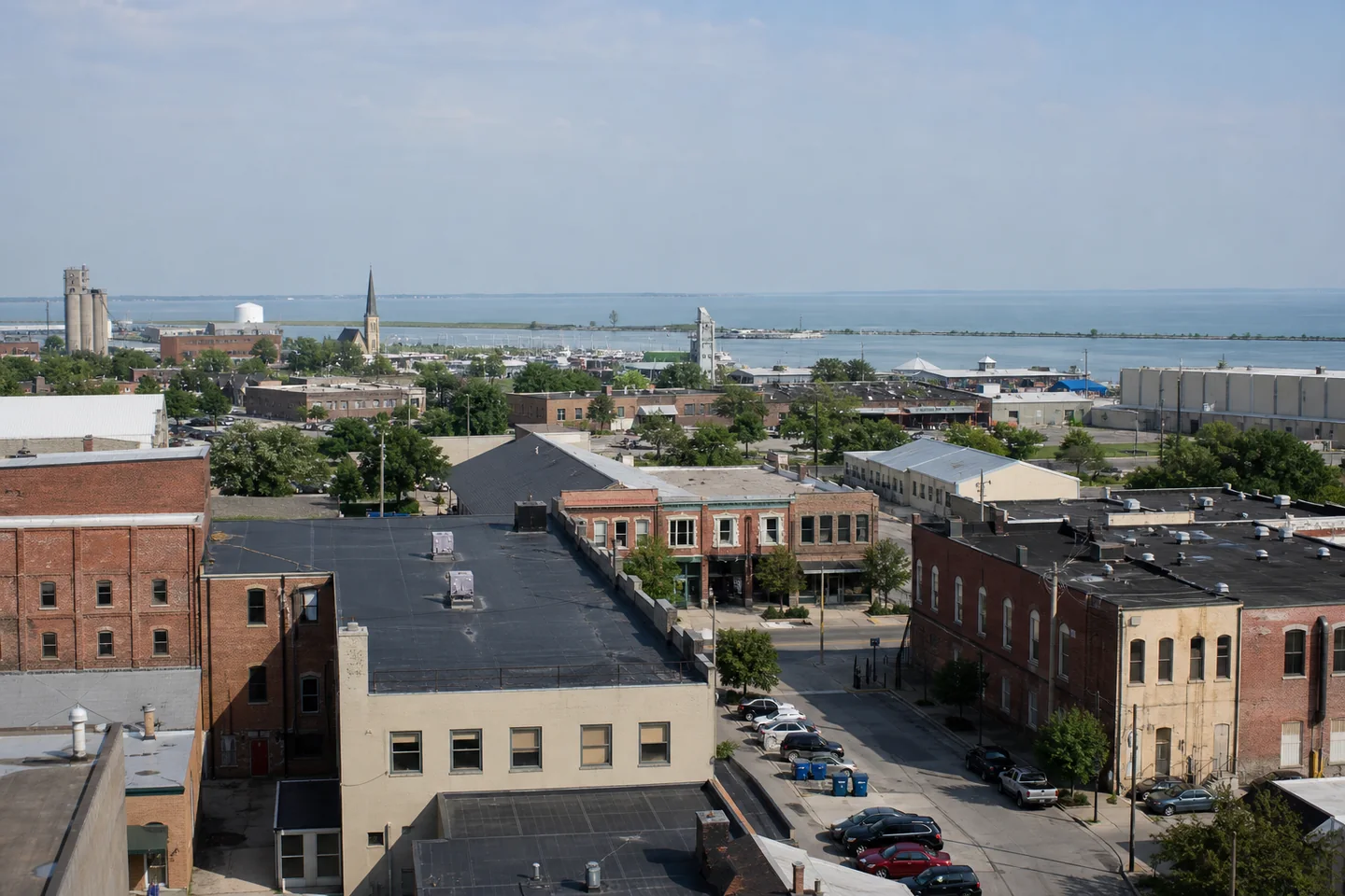 Sandusky, OH cityscape