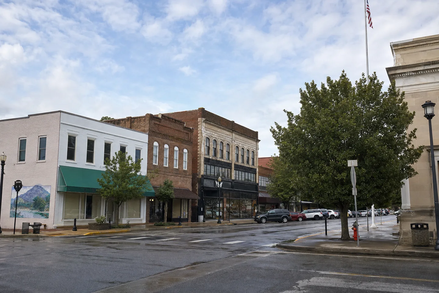 Scottsboro, AL cityscape