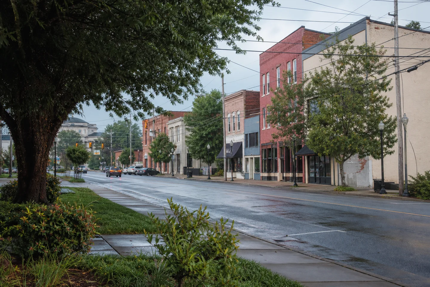 Shelby, NC cityscape