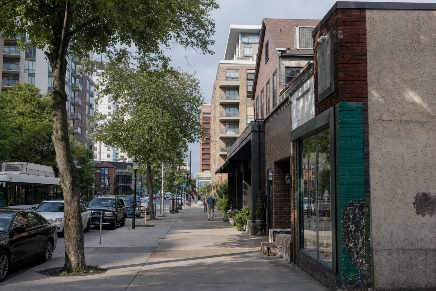 Silver Spring cityscape