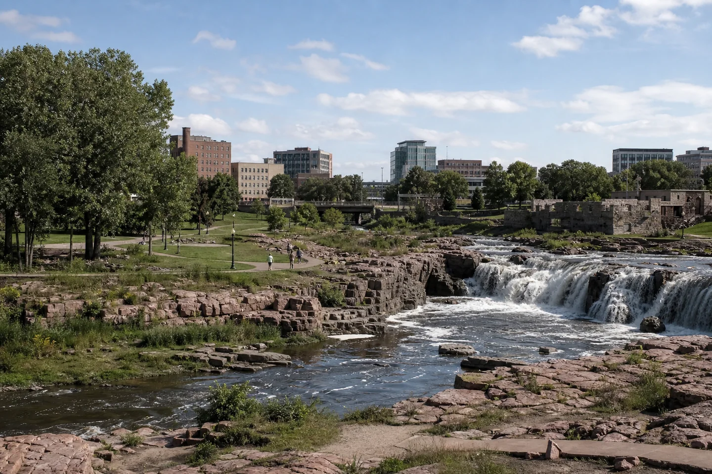 Sioux Falls, SD cityscape