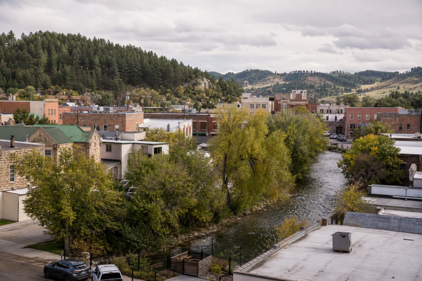 Spearfish, SD cityscape