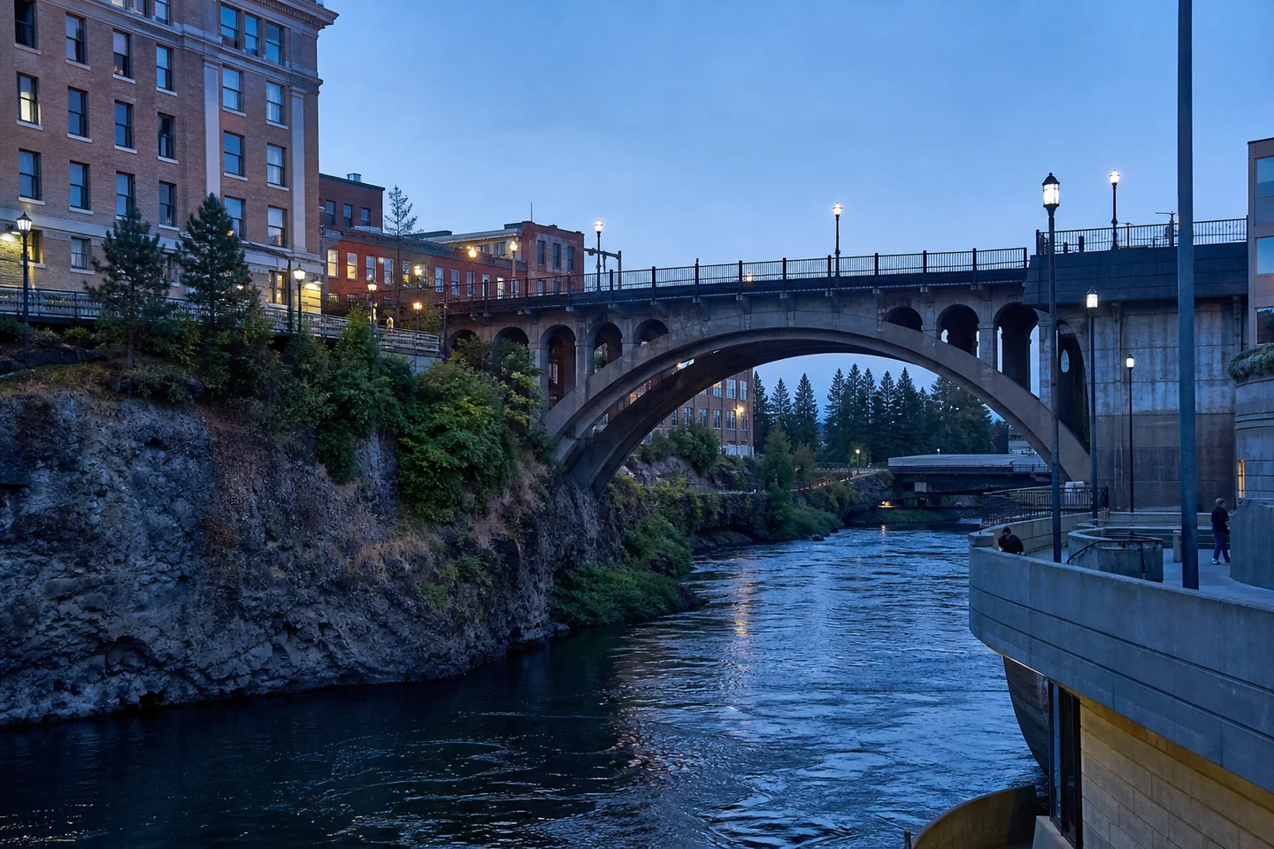 Spokane, WA cityscape