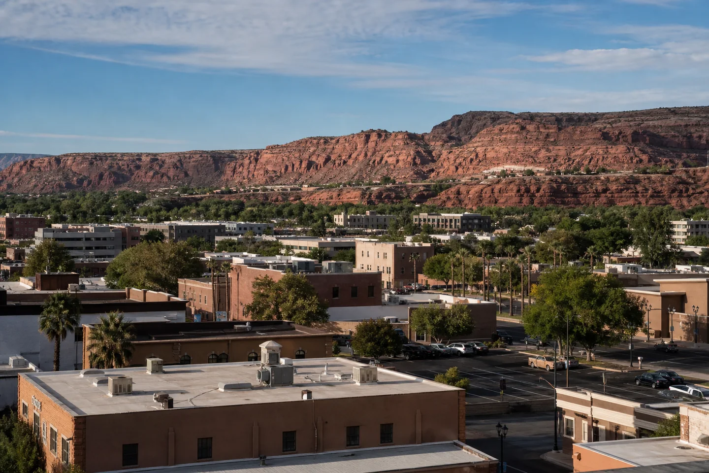 St. George, UT cityscape
