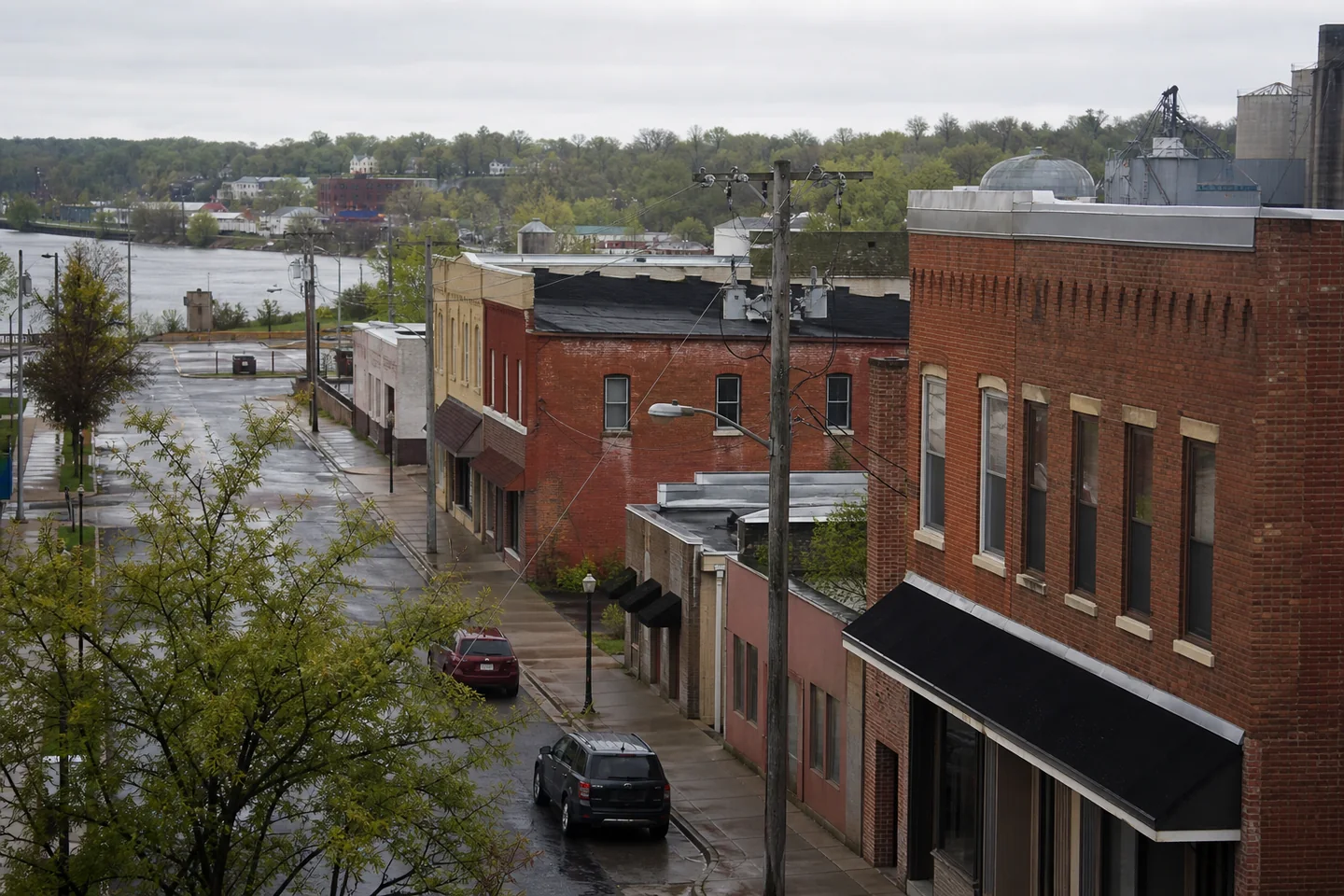 Sterling, IL cityscape