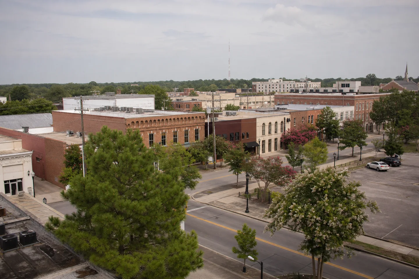 Sumter, SC cityscape
