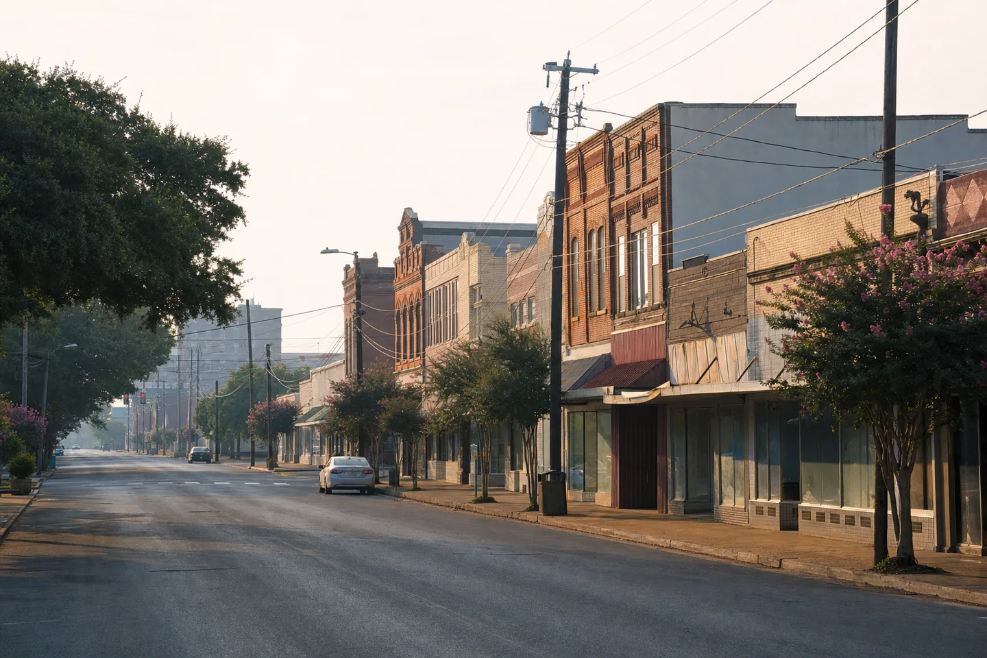 Texarkana, TX cityscape