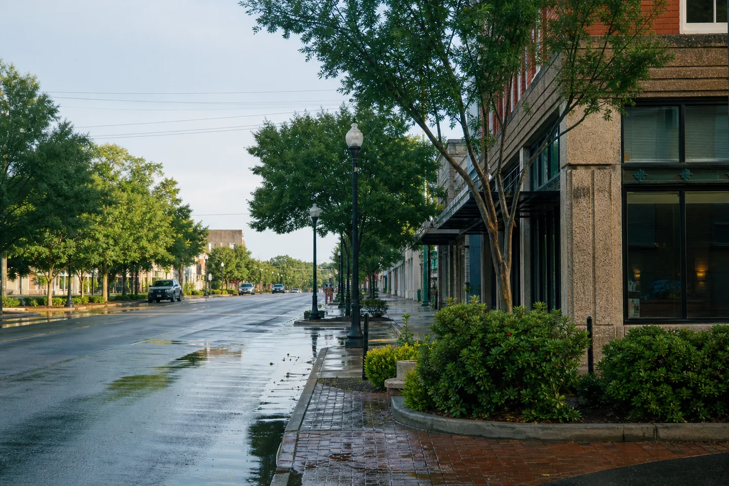 Tupelo, MS cityscape
