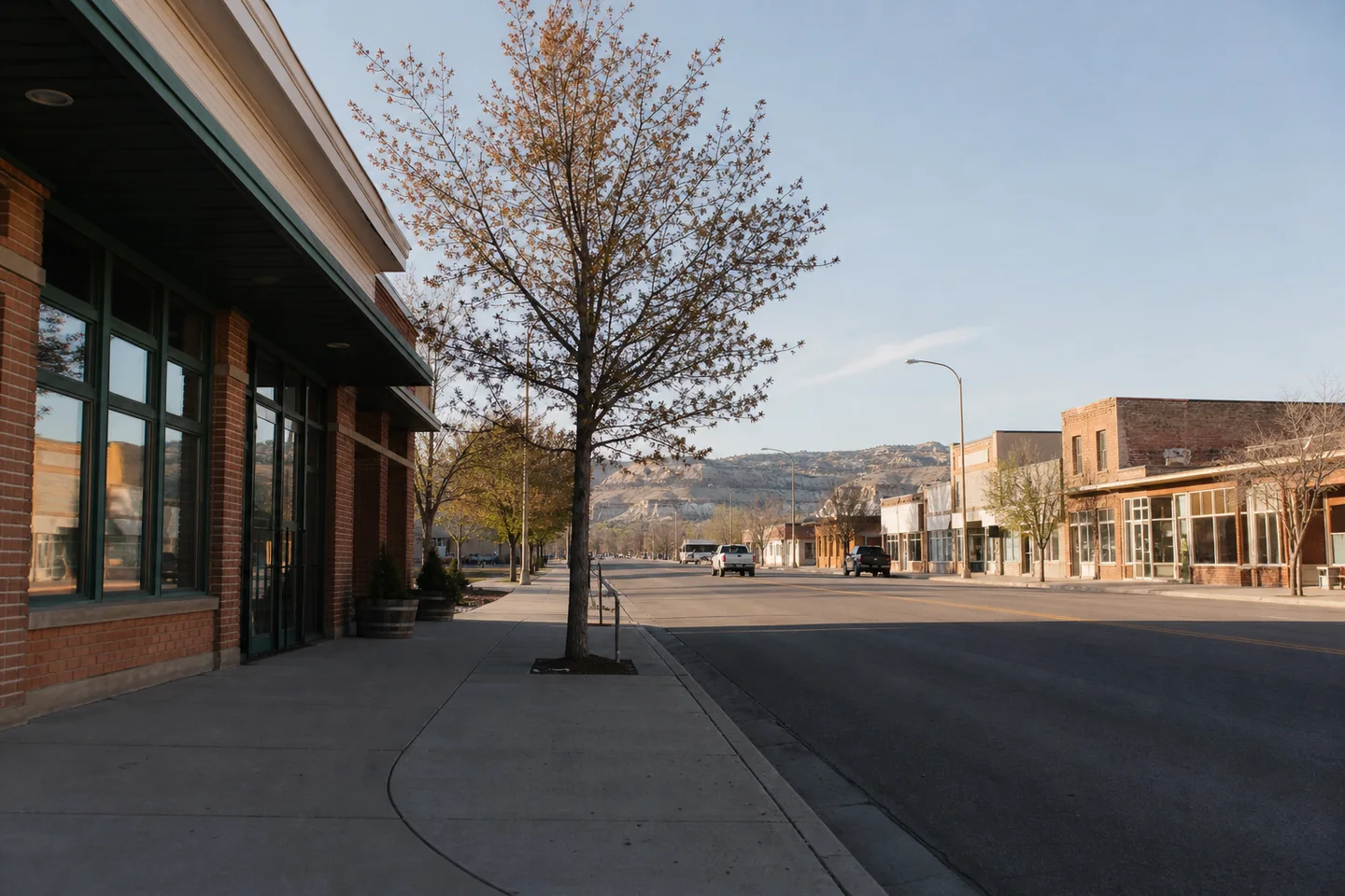 Vernal, UT cityscape