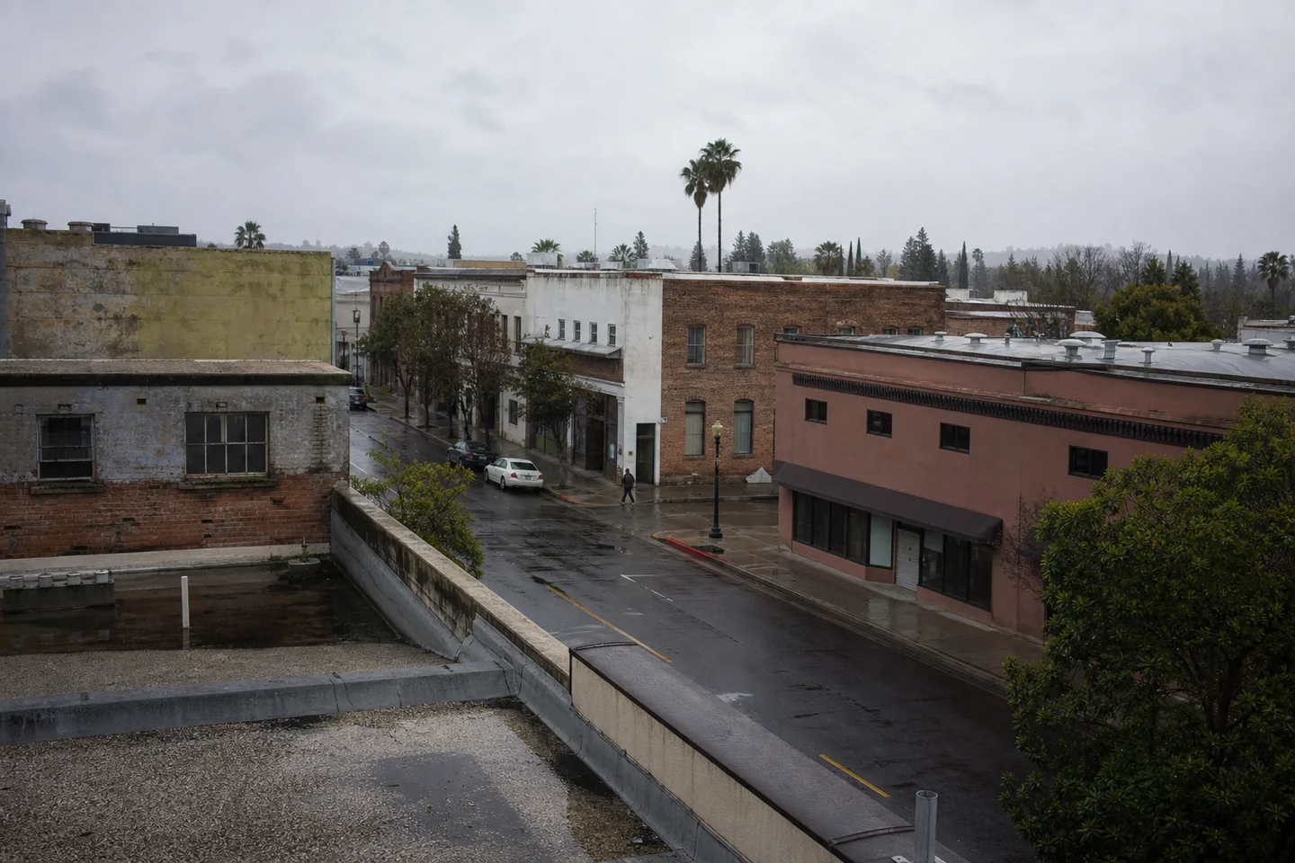 Visalia, CA cityscape