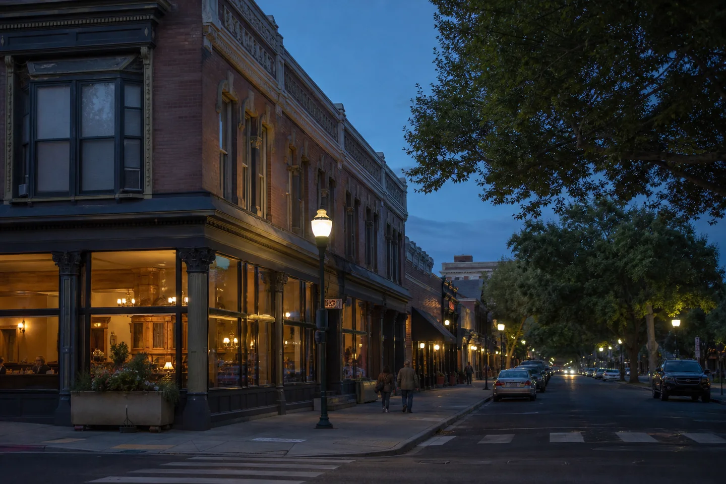 Walla Walla, WA cityscape