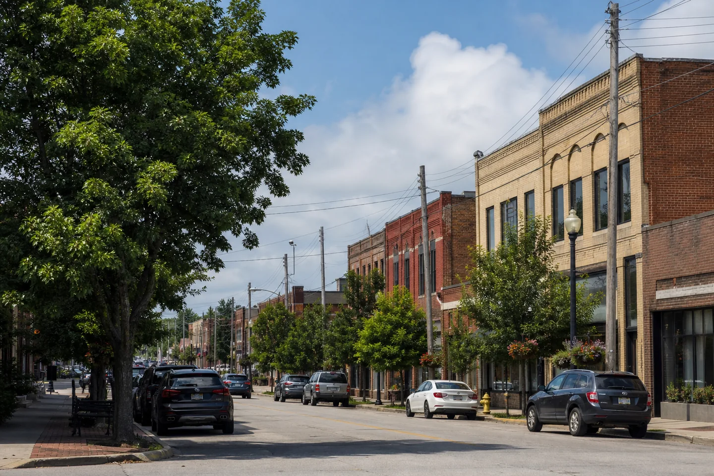 Warrensburg, MO cityscape
