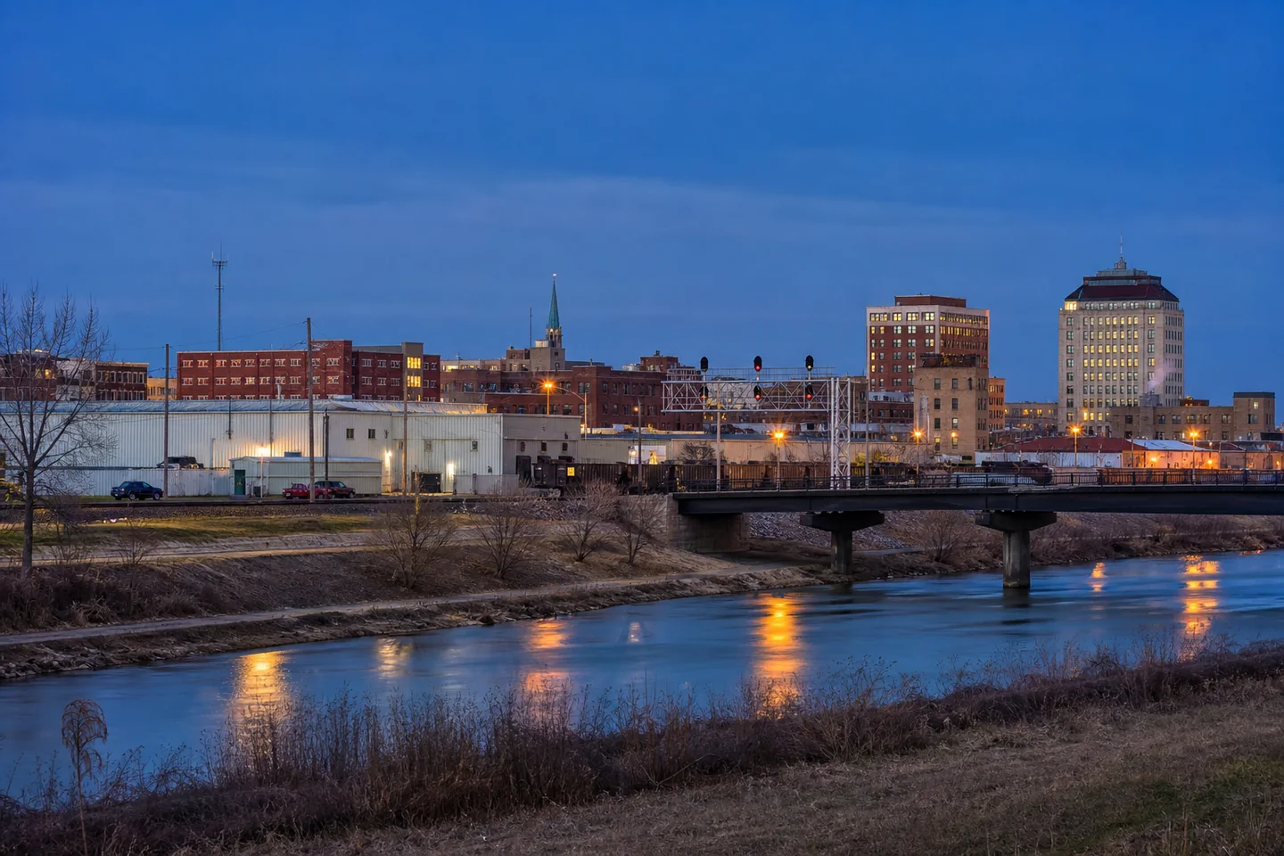Waterloo, IA cityscape