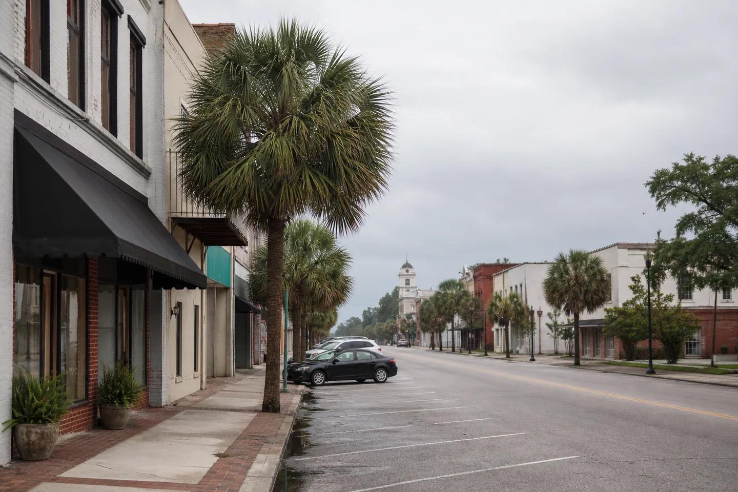 Waycross, GA cityscape
