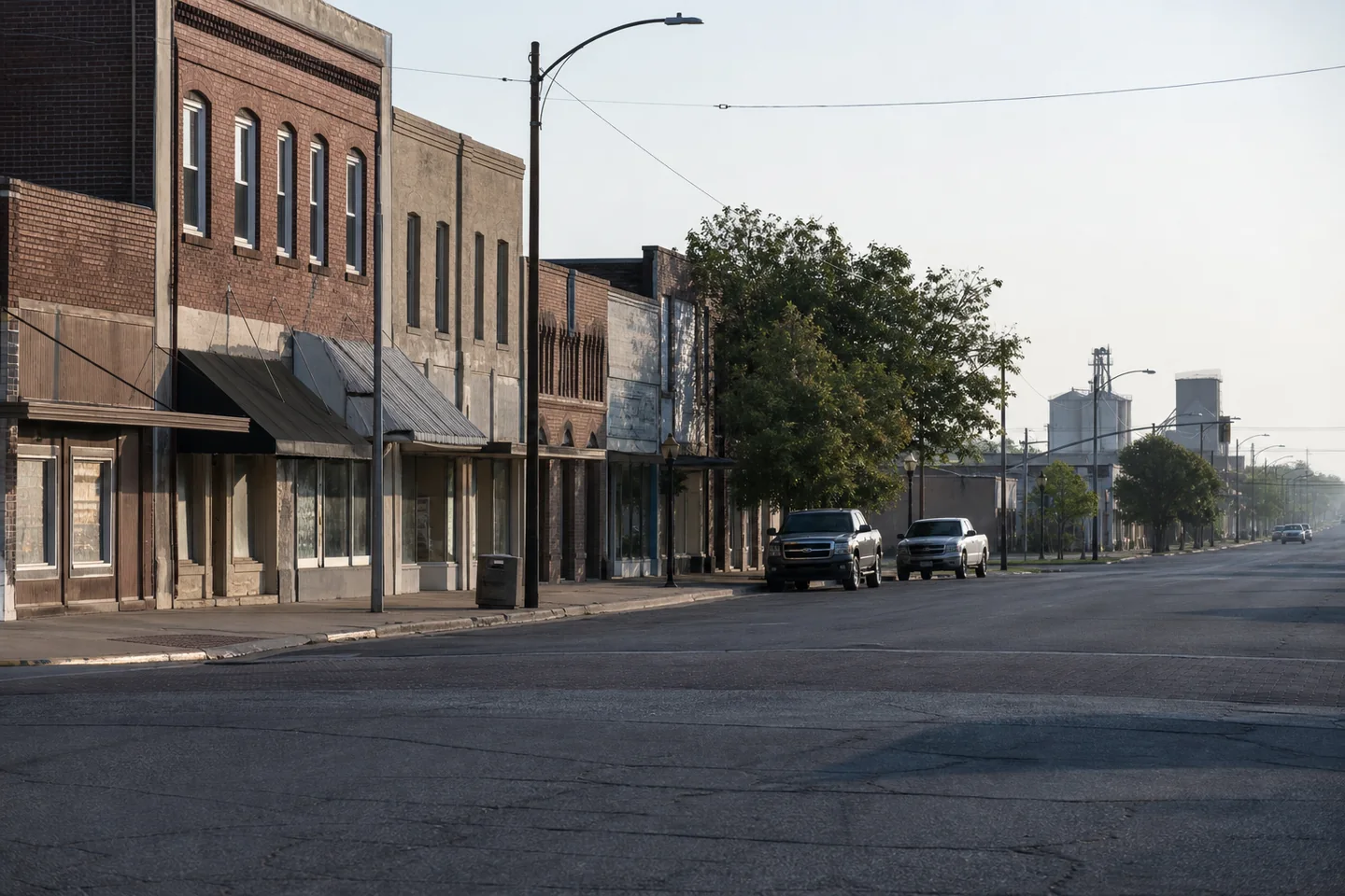 Weatherford, OK cityscape