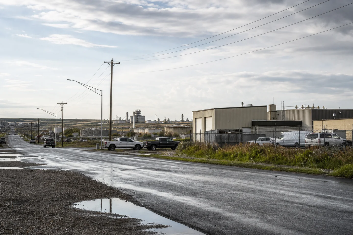 Williston, ND cityscape