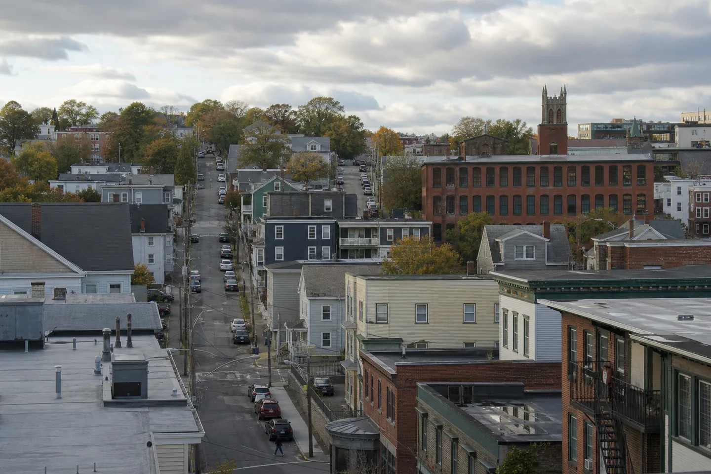 Worcester cityscape