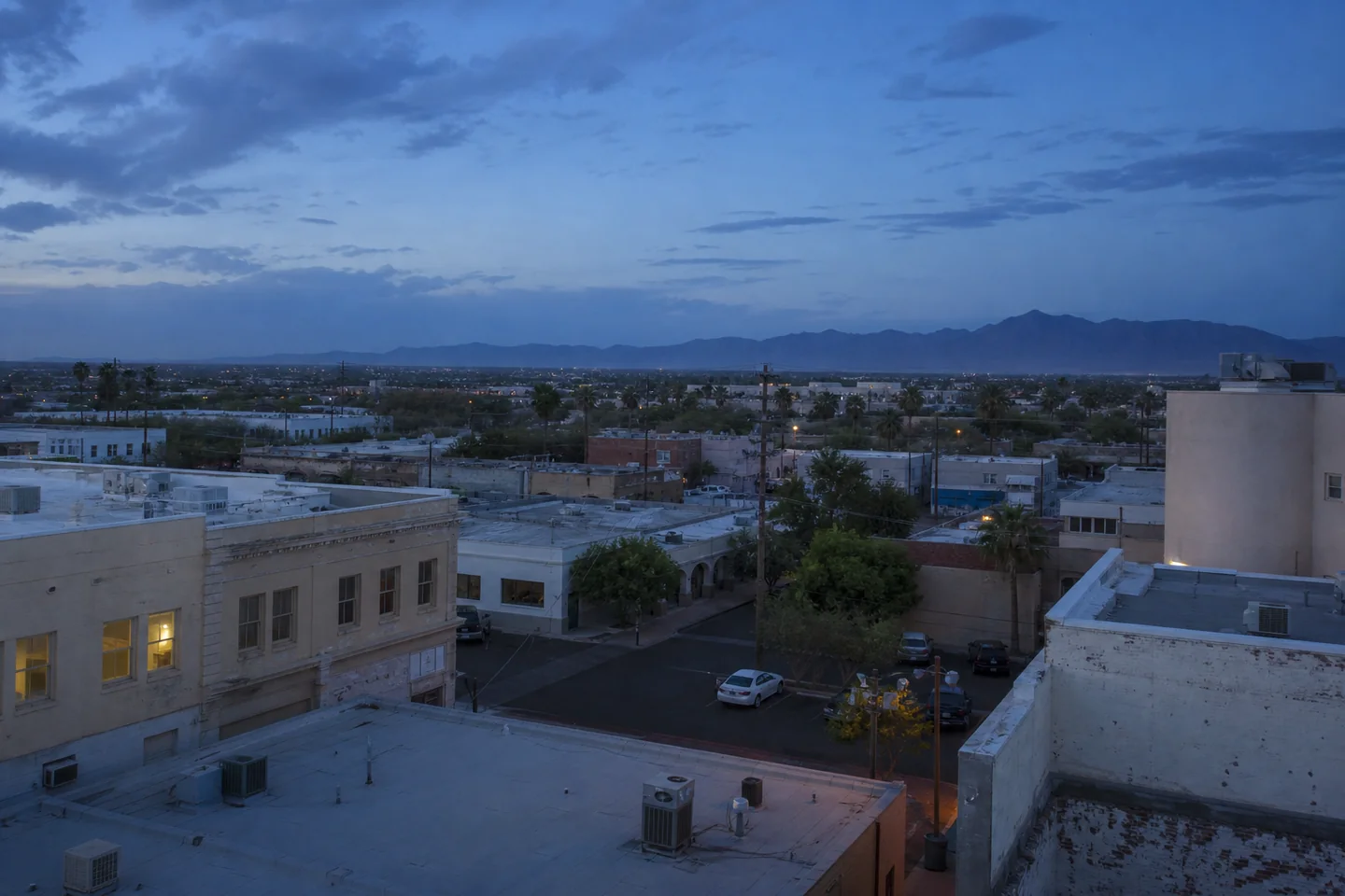Yuma, AZ cityscape